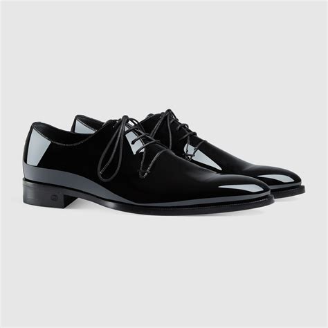 is gucci patent leather durable|Gucci lace up shoes.